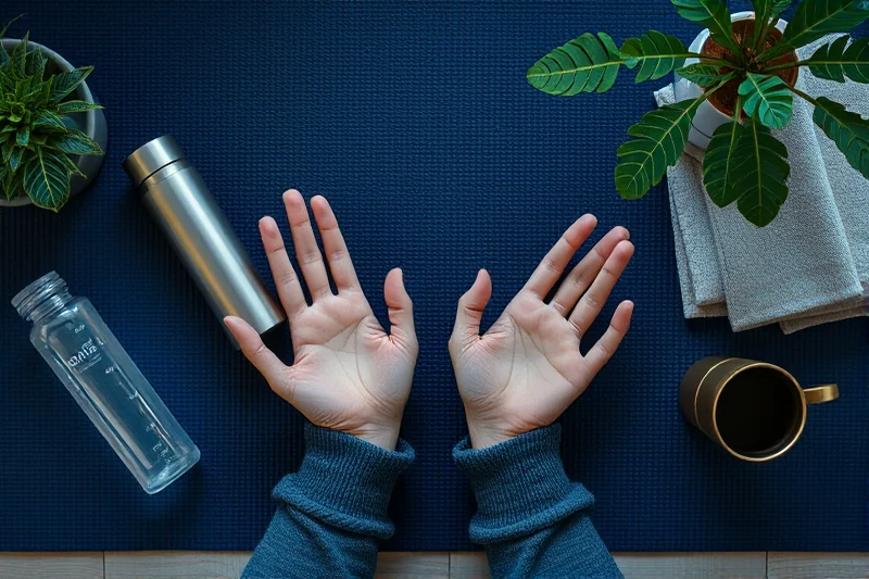budget desk stretches home — Budget Desk Stretches Home (the finished result)