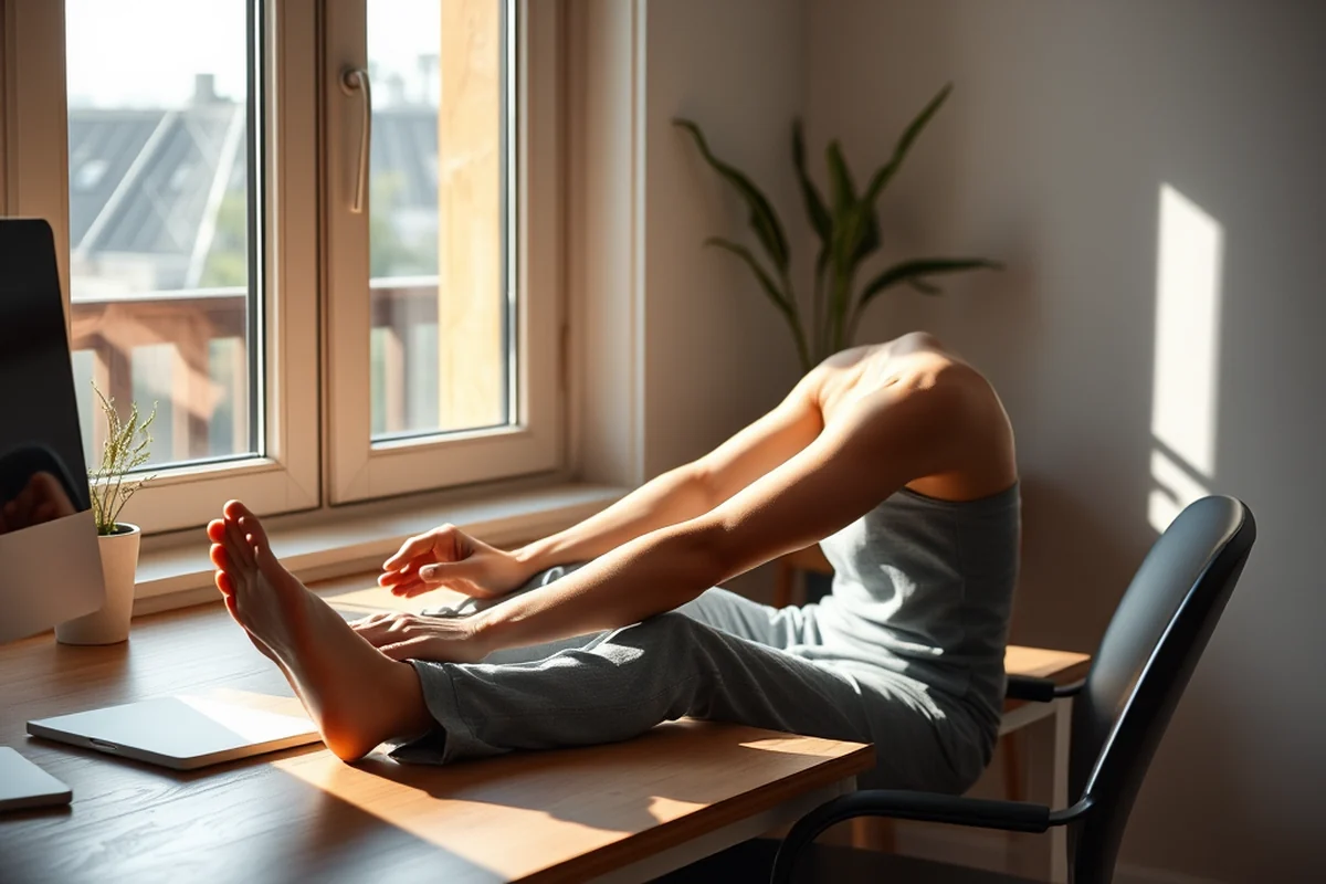 minimalist stretches desk job — Minimalist Stretches Desk Job