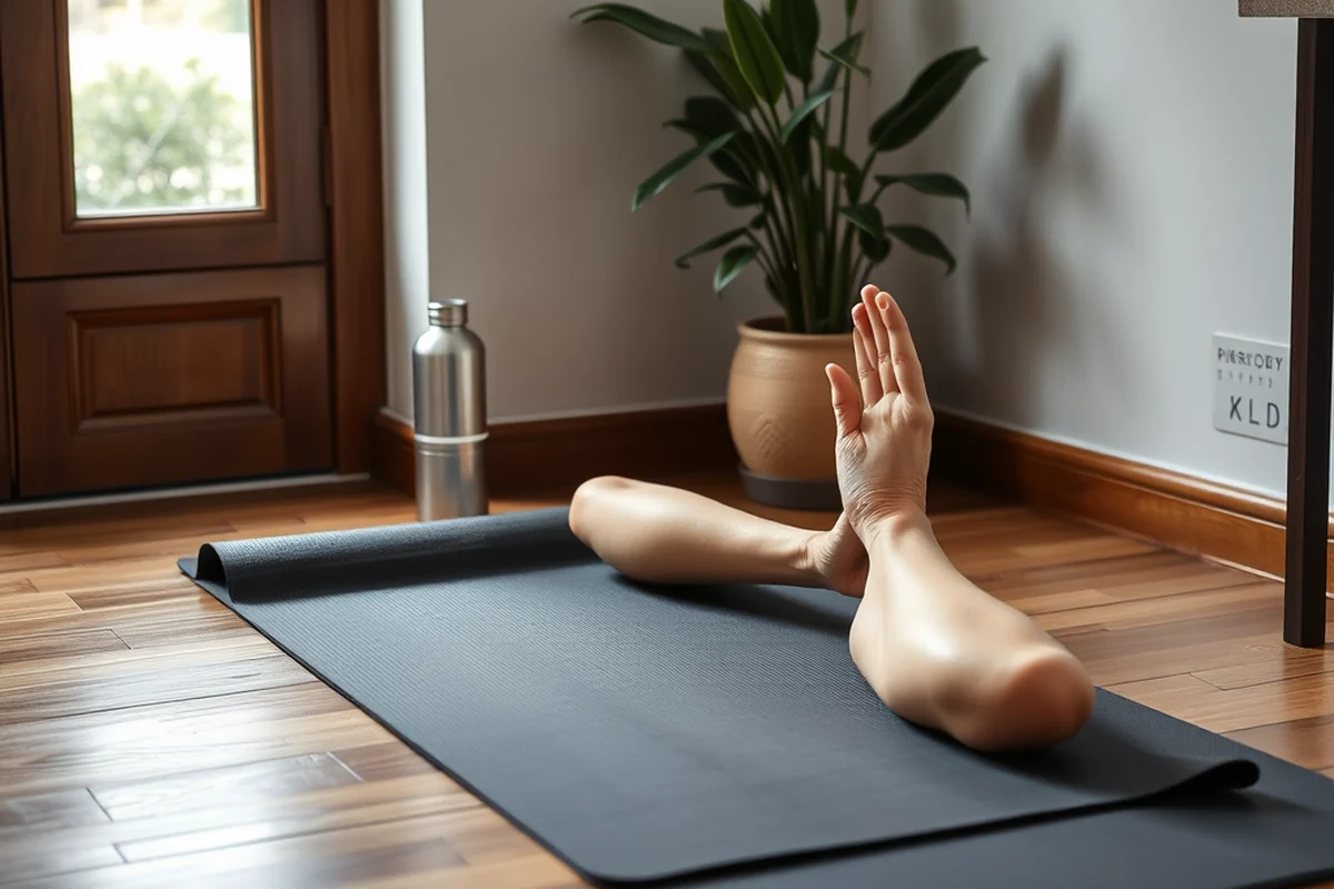 simple desk stretches home — Simple Desk Stretches Home