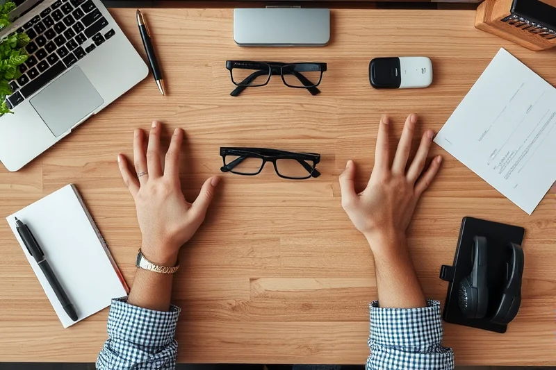 homemade desk stretches at work — Homemade Desk Stretches At Work (the finished result)
