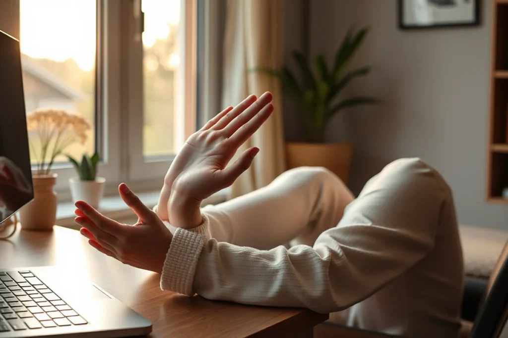 Desk Stretches At Home No Equipment For Small Spaces